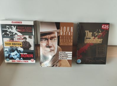 Sealed DVD Collections 20e Each De Niro Collection 30e