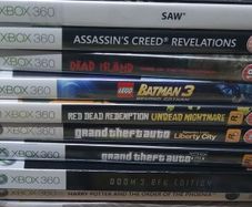 xbox 360 Bundle 46 Games - RDR, GTA, Skyrim, South Park, Saints Row - Dublin Collection