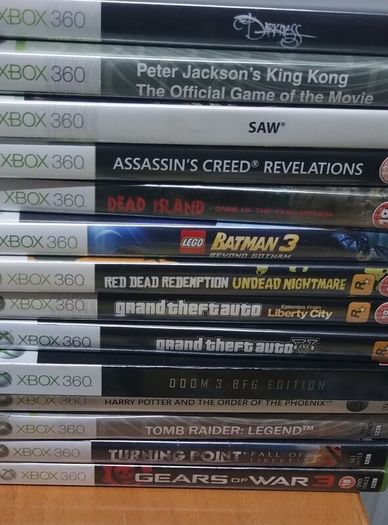 xbox 360 Bundle 46 Games - RDR, GTA, Skyrim, South Park, Saints Row - Dublin Collection