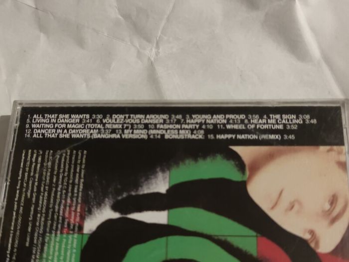 Ace Of Base - Happy Nation US Version Cd