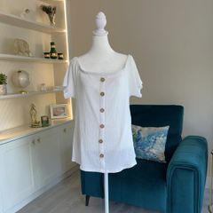 Brand-new Ladies Off the Should White Top from Pepco