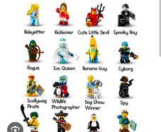lego series 16 full set