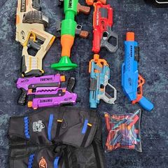 Nerf gun collection