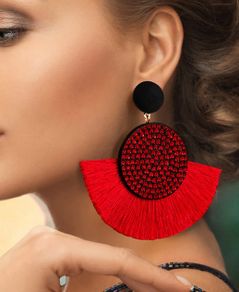 Eye-catching Earrings - excellent for any party + Matching necklaces available