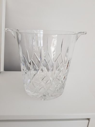 Galway Crystal Ice Bucket Oranmore Crystal Cut Glass Bucket H19 cm x 17 cm