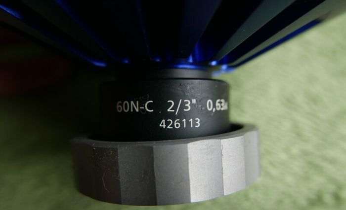 Microscope Camera Carl Zeiss R3 AxioCam MRm 426509-9901 Microscope Camera w/60N-C 426113 2/3" 0,63x Lens