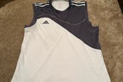 Adidas sleeveless top/t-shirt/jersey