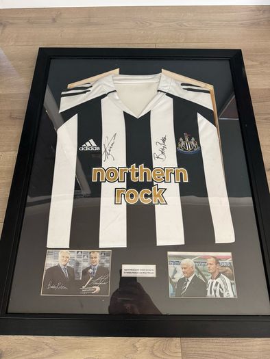 newcastle united signed jersey