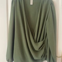 Ladies Wrap Blouse