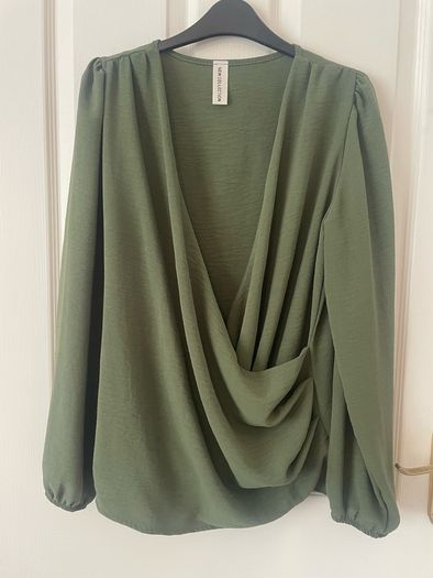 Ladies Wrap Blouse