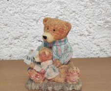 Teddy Bear Reading Moneybox