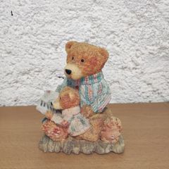 Teddy Bear Reading Moneybox