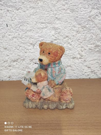 Teddy Bear Reading Moneybox