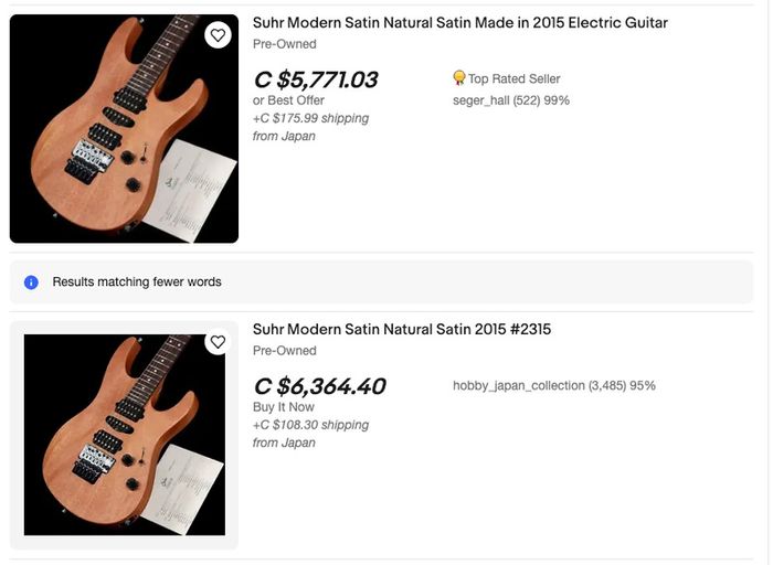 Suhr modern satin Great guitar (Price has dropped)