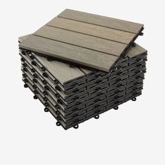 33 x Jysk Grey Decking Tiles (30x30cm)