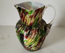 Vintage murano millefiori pitcher