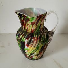Vintage murano millefiori pitcher