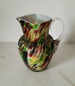 Vintage murano millefiori pitcher