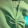 Bright green dress Image 6