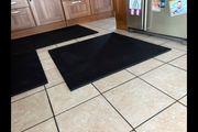 4 X 1m X 1m Heavy Duty Rubber Gym Mats.