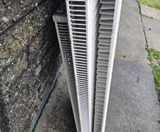 5 single rads radiators, different sizes