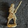 Miniature brass samurai figures ( 4 ) Image 2