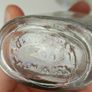 449 - Set of 5 Vintage Clear Glass Cork Top Collectible Decorative Bottles Image 4