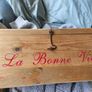 wooden keepsake box with Cherub and french inscriptions Image 2