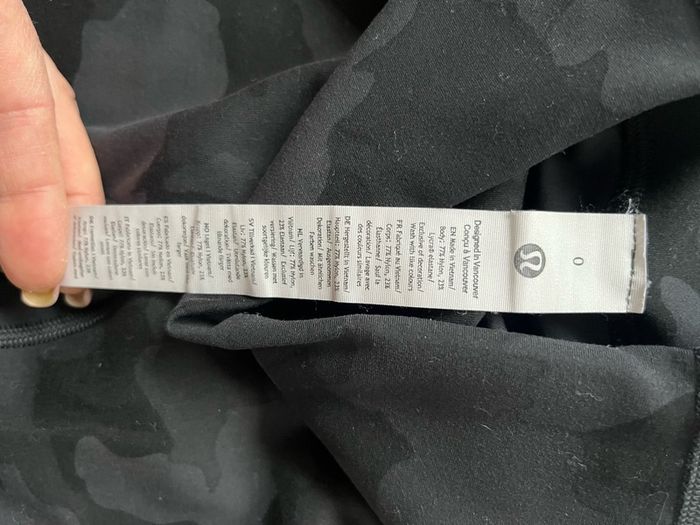 lululemon leggings UK4 25"