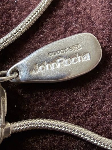 John Rocha silver necklace