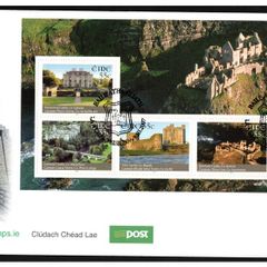 2007 Ireland Irish Castles Commemorative Stamps Miniature Sheet An Post First Day Cover (FDC)