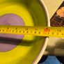 Large Bowl 31 Cm.wide And 6 Cm. High C.b.a.r. Made In Italy Dipinto & Mano Dish Wsher Proof Image 3