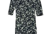 Nicole Farhi abstract floral Silk Dress
