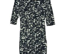 Nicole Farhi abstract floral Silk Dress
