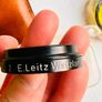 Leica Leitz  Push-on  & Screw On Yellow Filter - Black Mount - Mint - Orig Case Image 5
