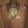 Together V-neck pink sequin top size UK14 EU40/42 Postage included Image 3