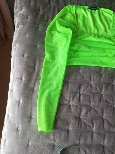 Green size 14 top bt Prettylittlething
