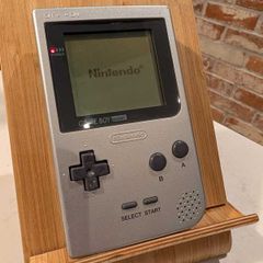 Retro Heaven - Lovely Condition Original SILVER Nintendo Gameboy Pocket - optional flash cart #442