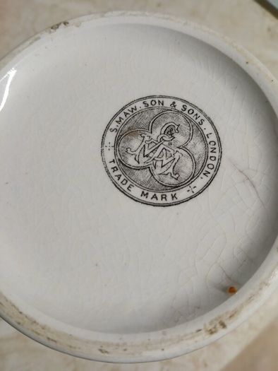 S. Maw Son and Sons White Mug
