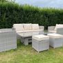 New Luxury Garden Rattan Furniture Set / Rising Table / Sofa / Chairs / Delivery Image 5