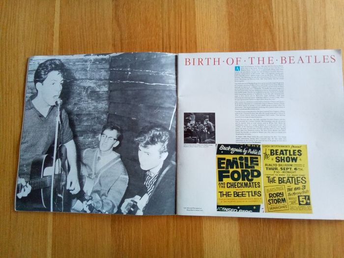 Beatles rare souvenir programme