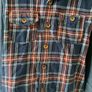 Next flannel style collared check long sleeve shirt 3-4 years Image 3