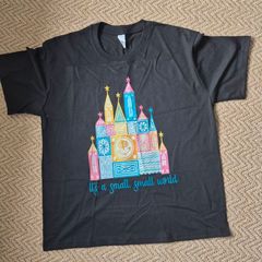 disney its a small world tshirt size large