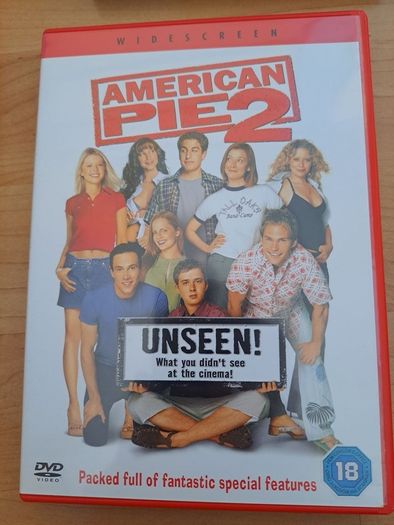 American Pie movie DVDs.