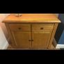 Solid Oak sideboard unit Image 2