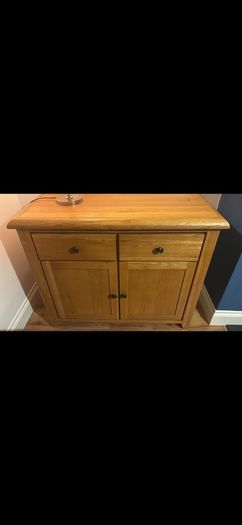 Solid Oak sideboard unit