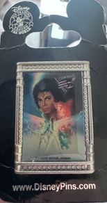 Michael Jackson Captain EO Movie Poster Pin Rare Disney Collectible