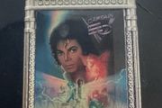 Michael Jackson Captain EO Movie Poster Pin Rare Disney Collectible