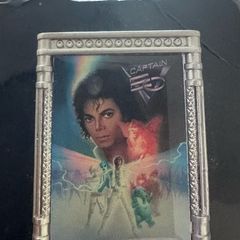 Michael Jackson Captain EO Movie Poster Pin Rare Disney Collectible