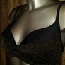 Brand new Black/gold padded bikini bra size UK32D/DD EU70D/DD Postage included Image 2